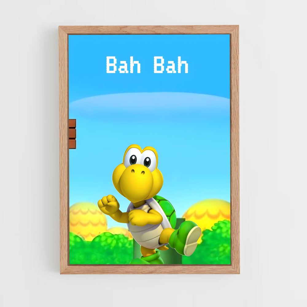 ap-koopa troopa-1 cadre Bois clair