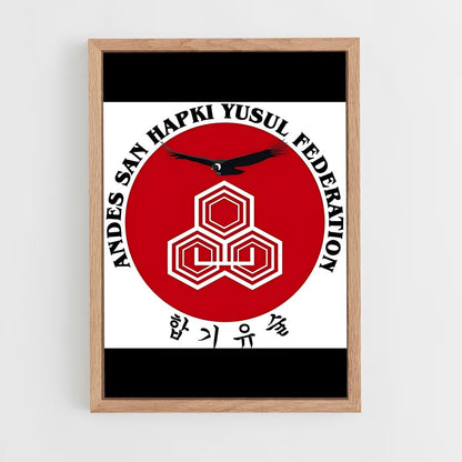 ap-korea hapkido federation-1 cadre Bois clair