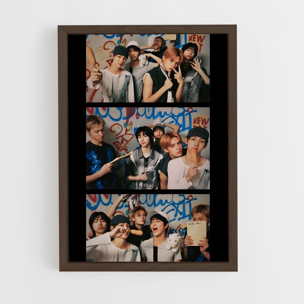 ap-kpop-1 cadre Bois foncé