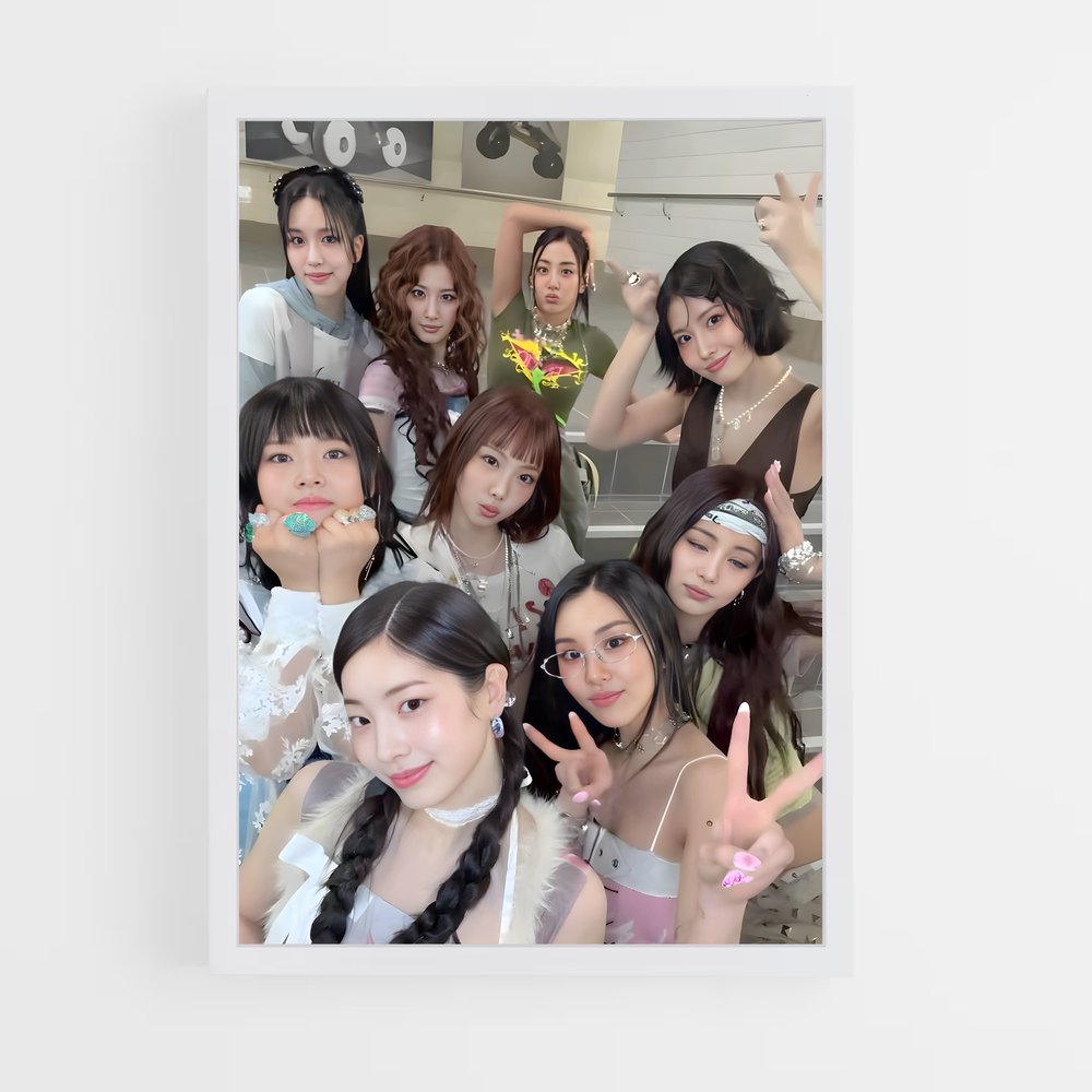 ap-kpop-6 cadre Blanc