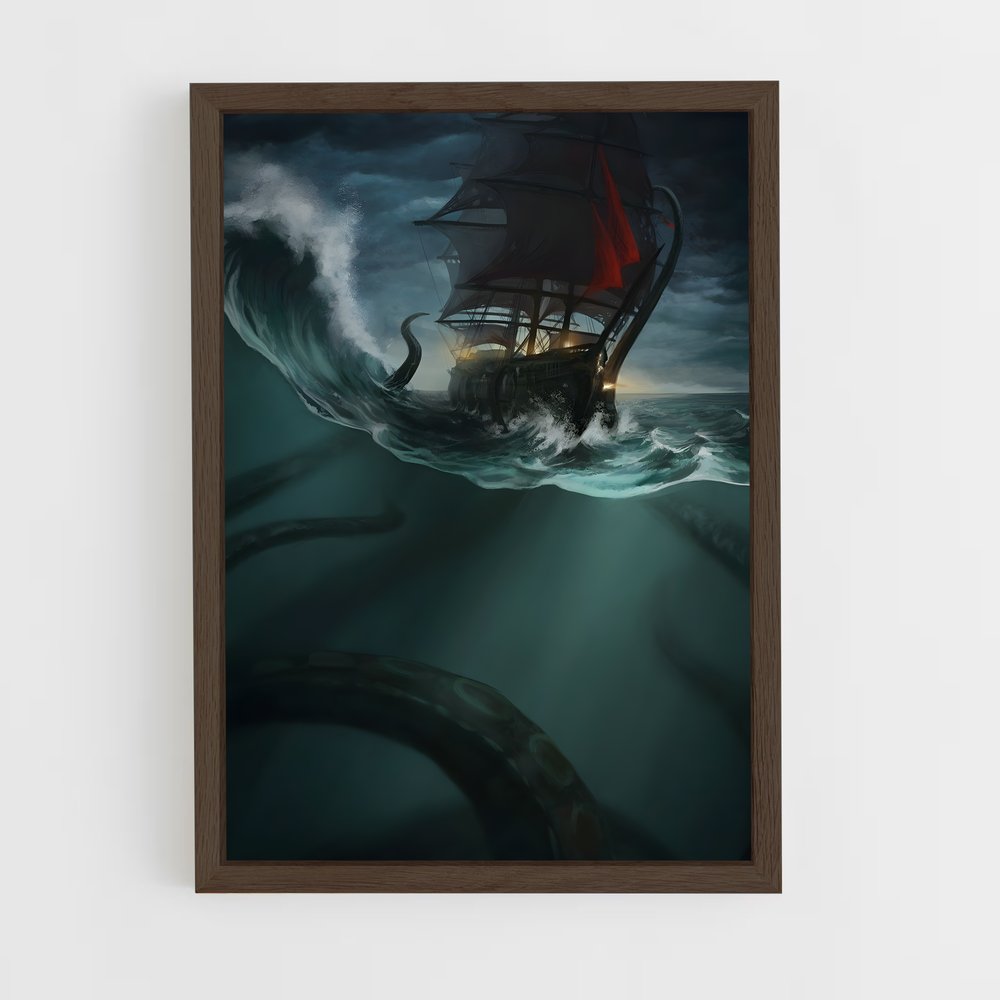 ap-kraken-4 cadre Bois foncé