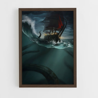 ap-kraken-4 cadre Bois foncé