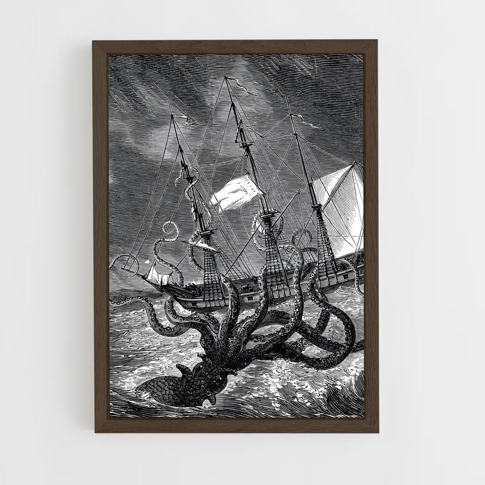 ap-kraken-7 cadre Bois foncé