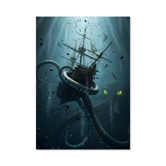 Poster L'Octopode Mystérieux