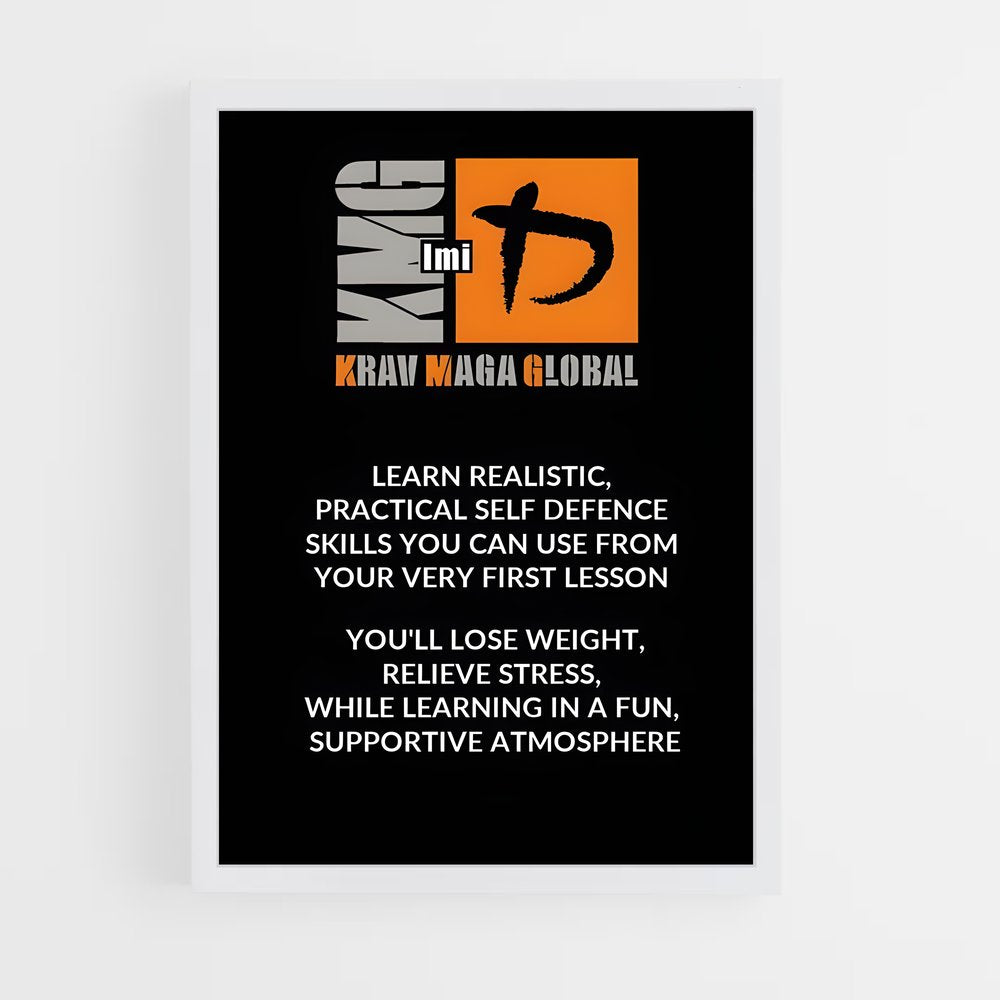 ap-krav maga global-1 cadre Blanc