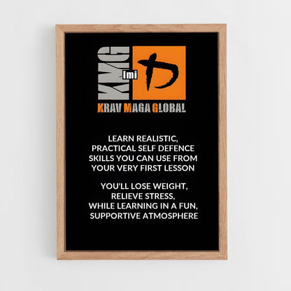 ap-krav maga global-1 cadre Bois clair