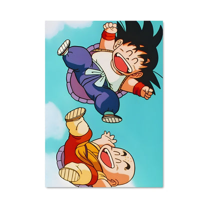 Poster Krillin en Vol