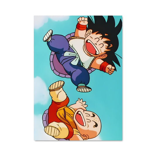 Poster Krillin en Vol