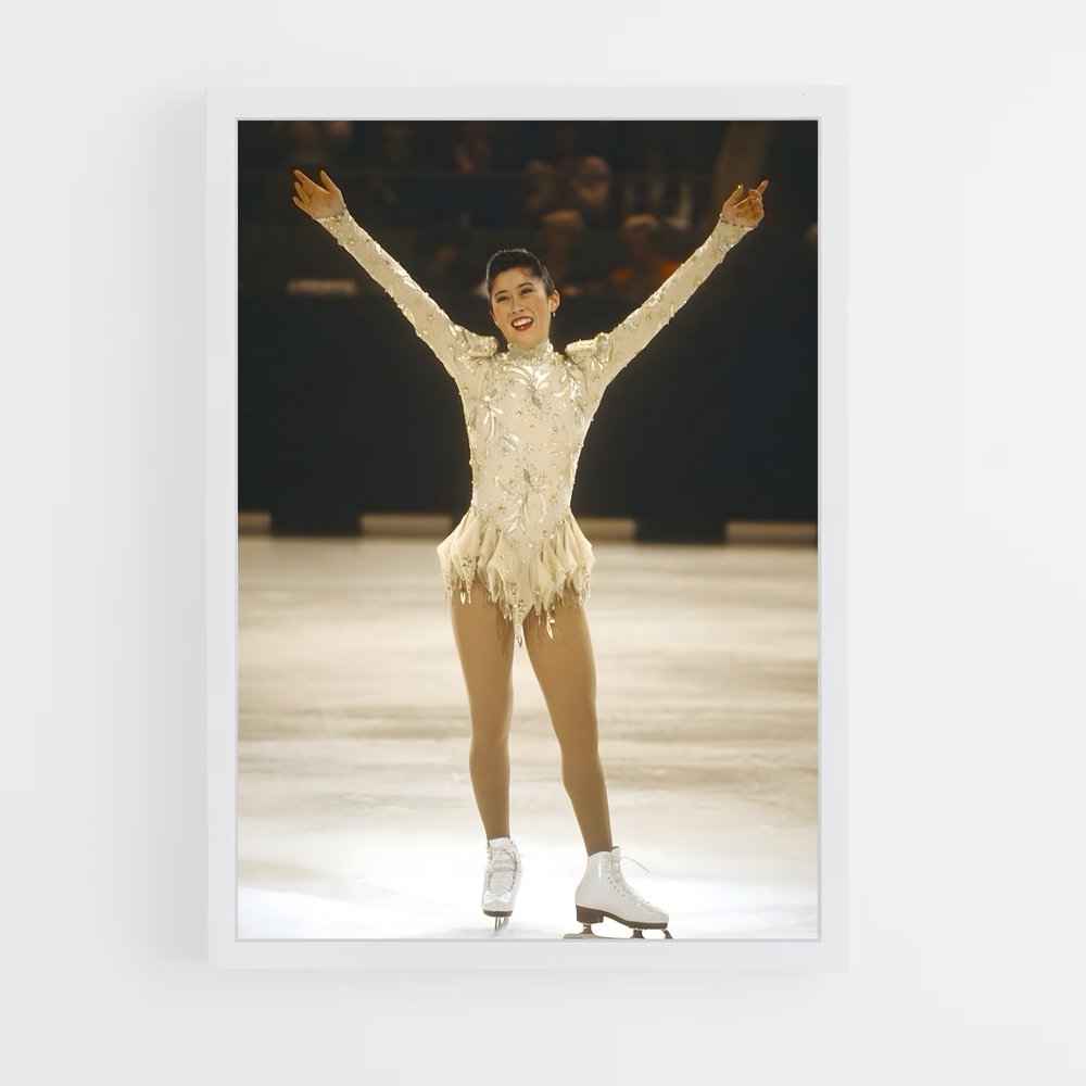 ap-kristi yamaguchi-8 cadre Blanc