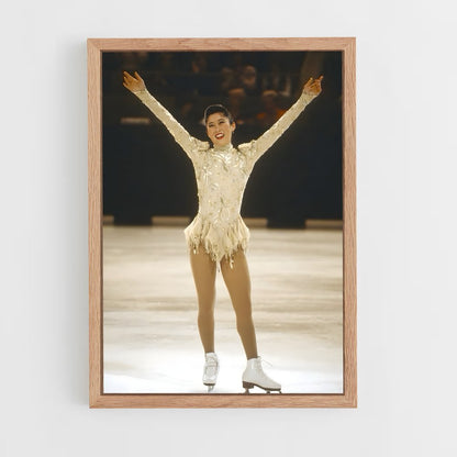 ap-kristi yamaguchi-8 cadre Bois clair