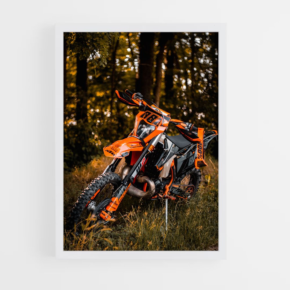 ap-ktm moto-2 cadre Blanc