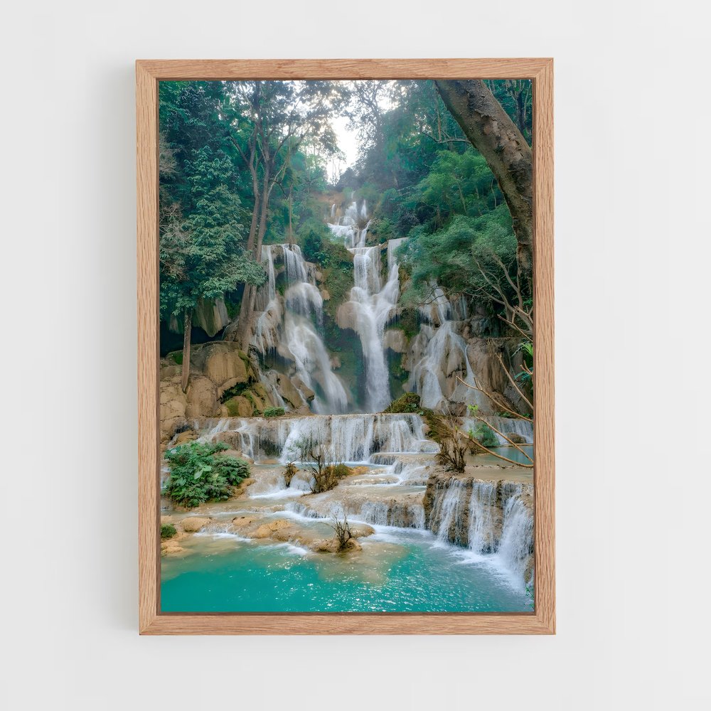 ap-kuang si falls-3 cadre Bois clair
