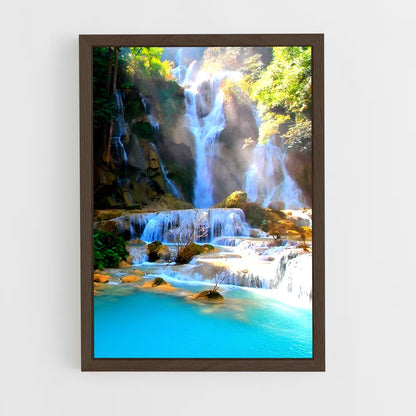 ap-kuang si falls-5 cadre Bois foncé
