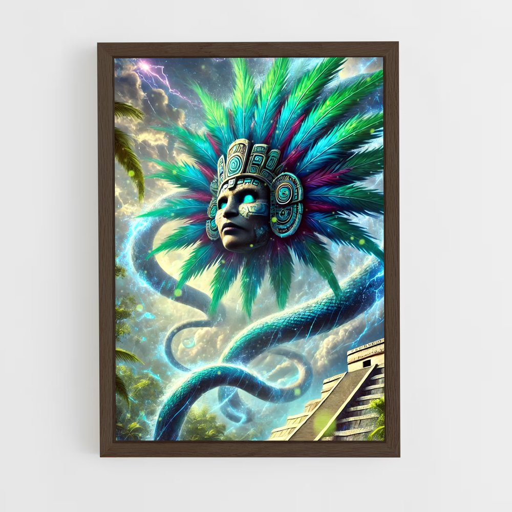 ap-kukulkan-8 cadre Bois foncé