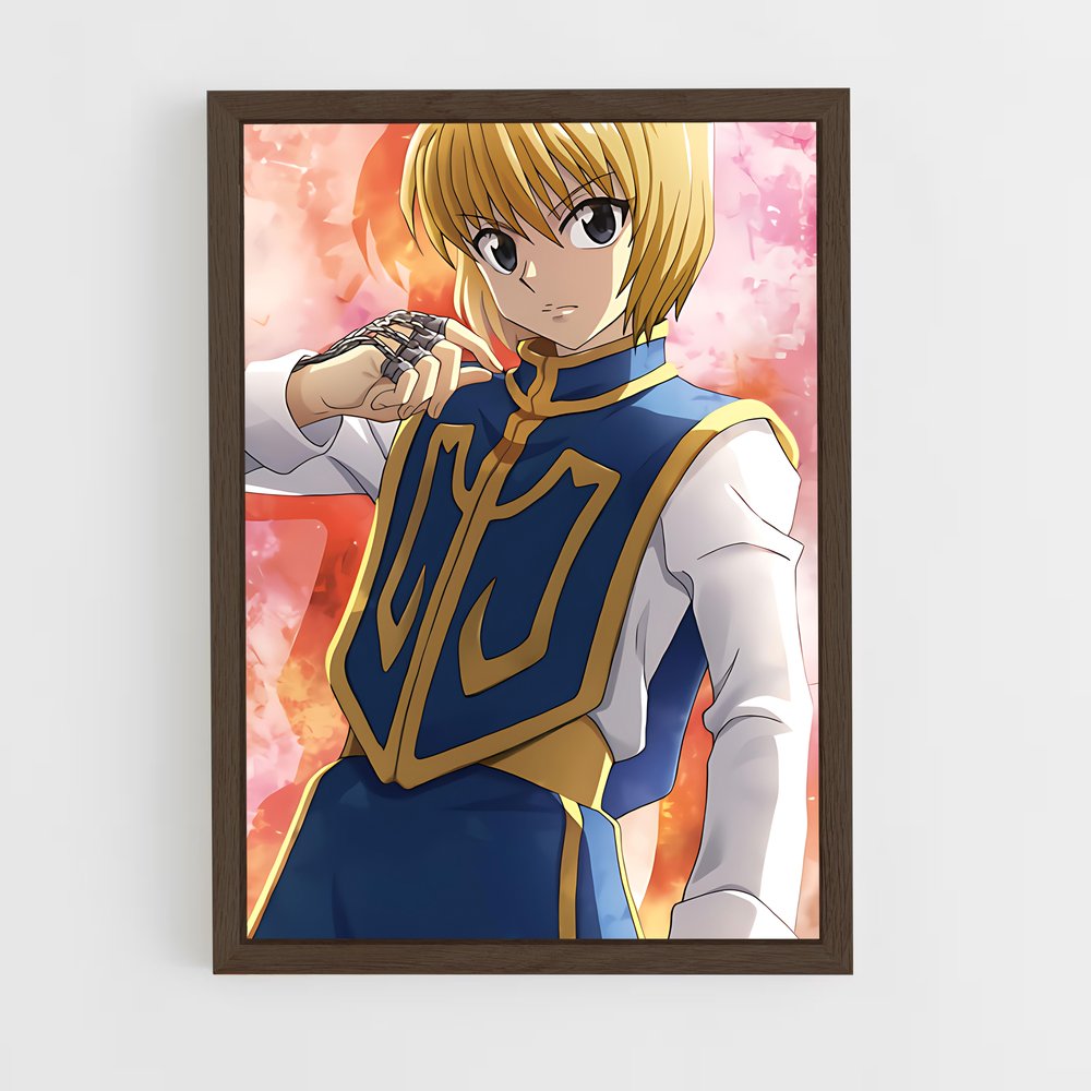 ap-kurapika-3 cadre Bois foncé