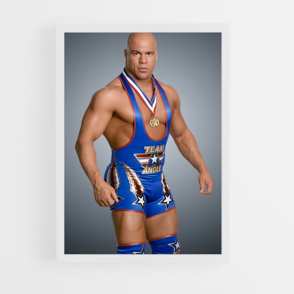ap-kurt angle-1 cadre Blanc