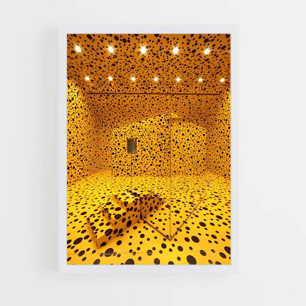 ap-kusama infinity rooms-1 cadre Blanc