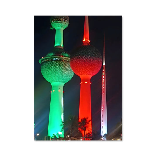 Poster Tours de Kuwait