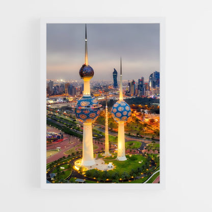 ap-kuwait city-7 cadre Blanc