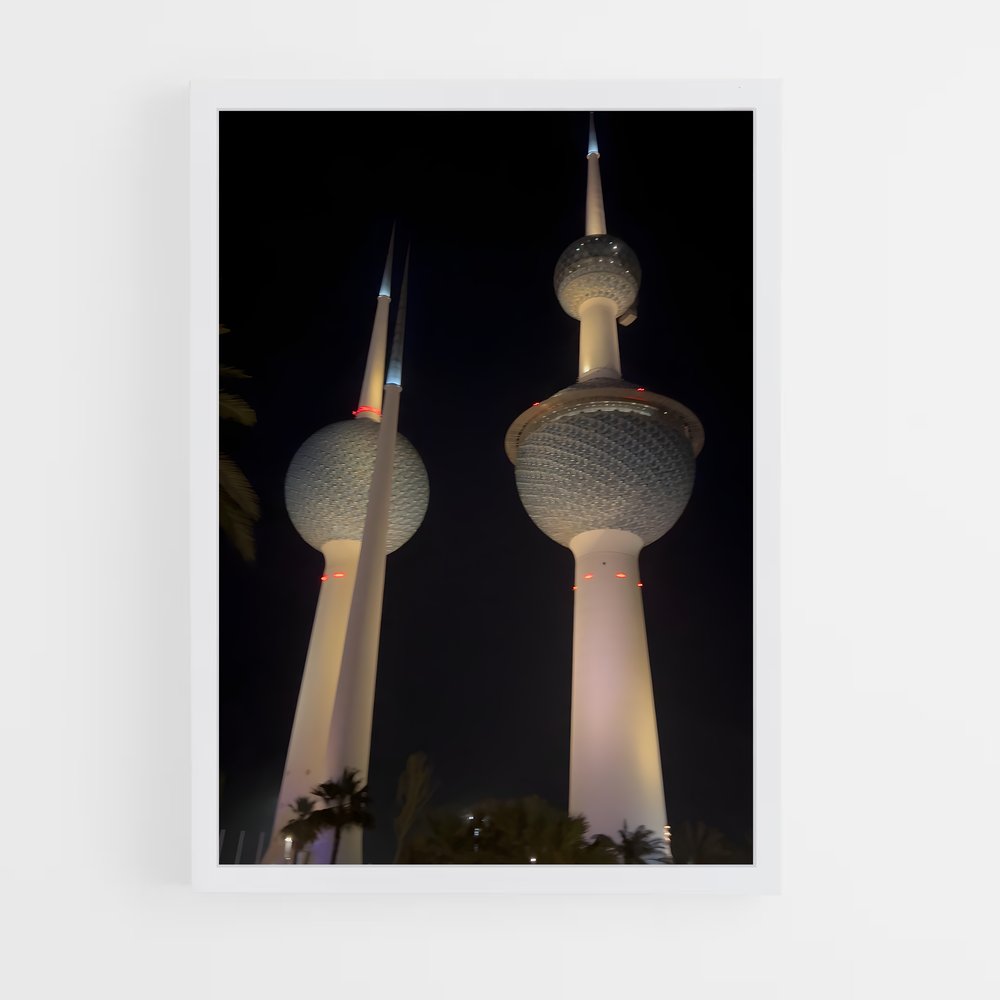 ap-kuwait towers-4 cadre Blanc