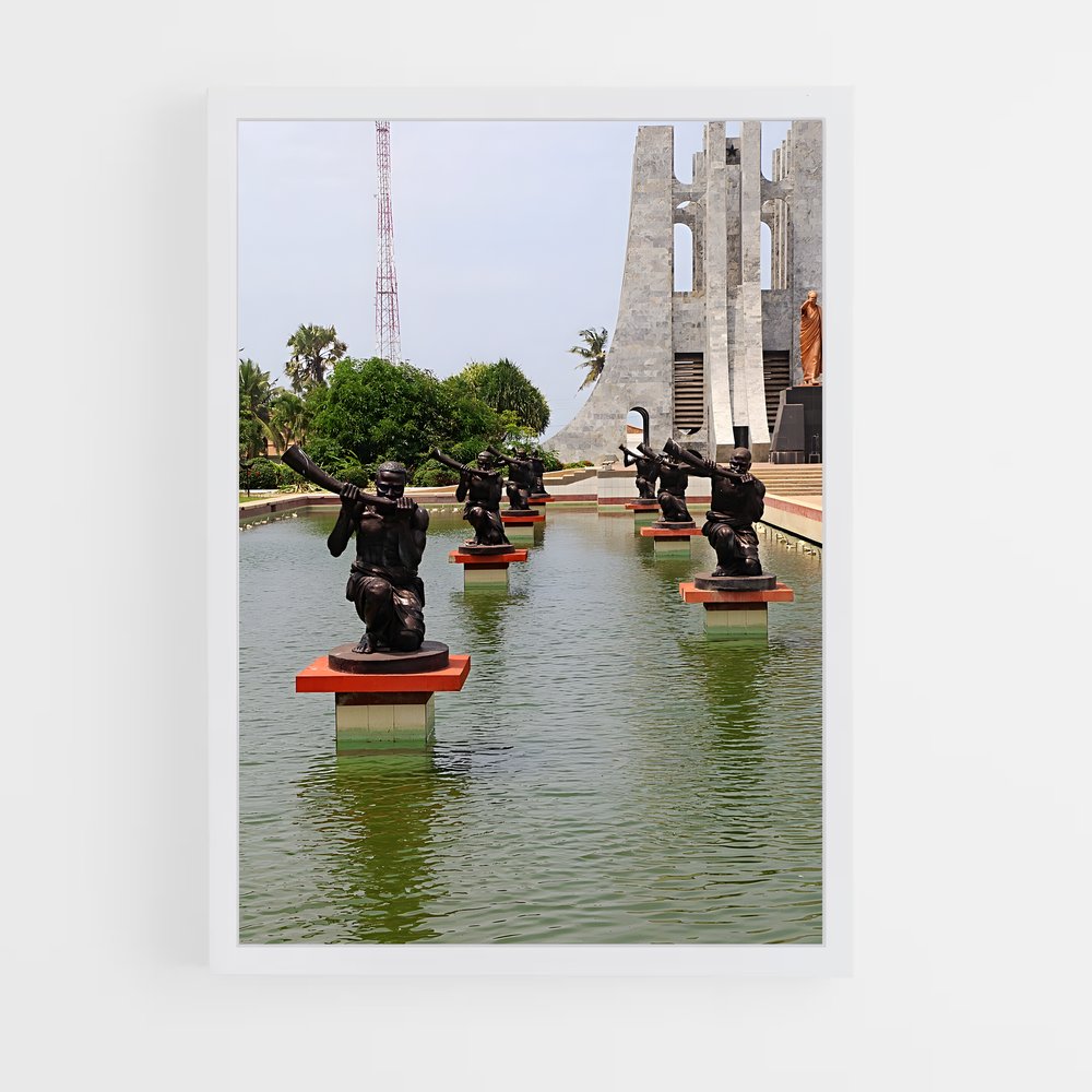 ap-kwame nkrumah mausoleum-2 cadre Blanc