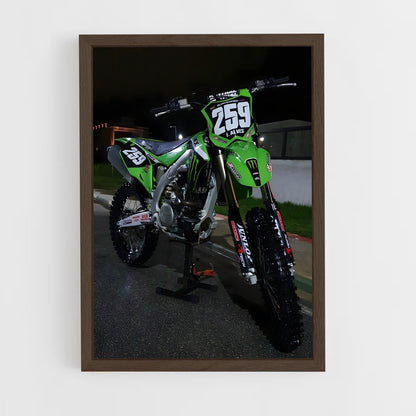 ap-kx250-1 cadre Bois foncé