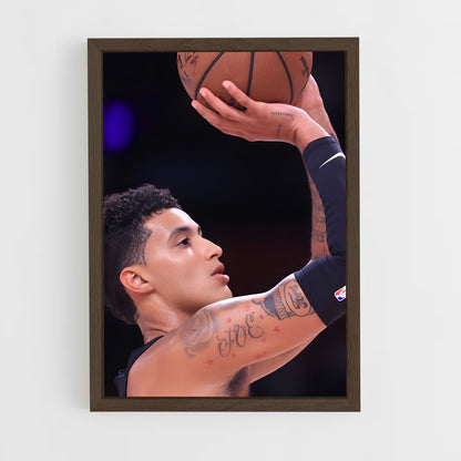 ap-kyle kuzma-3 cadre Bois foncé
