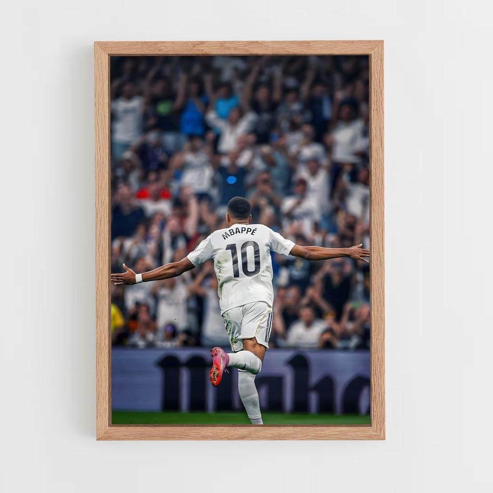 ap-kylian mbappe-3 cadre Bois clair