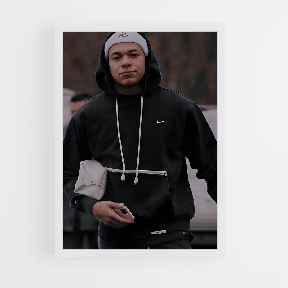 ap-kylian mbappe-6 cadre Blanc