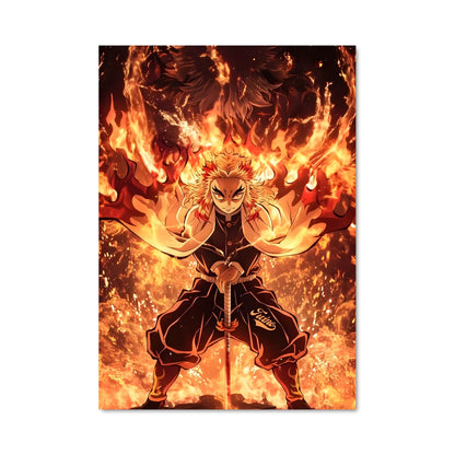 Poster L'Étreinte des Flammes
