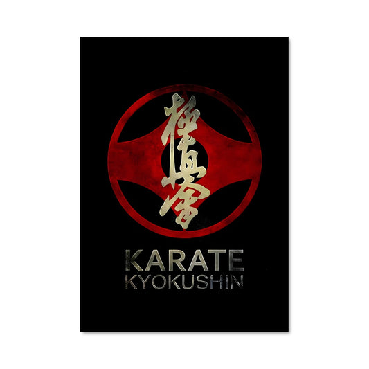 Poster Esprit Du Karaté