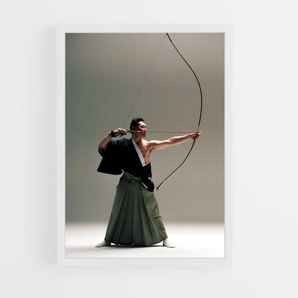 ap-kyudo japanese archery-2 cadre Blanc