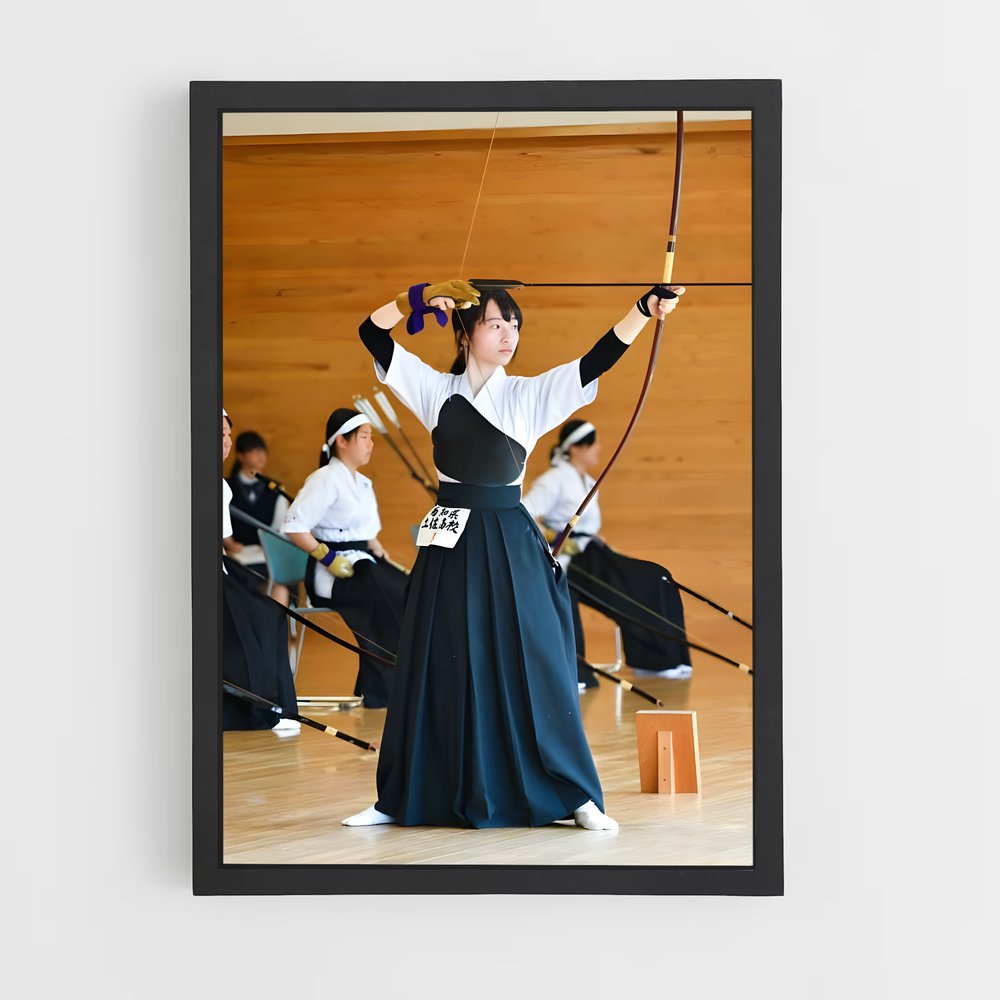 ap-kyudo japanese archery-4 cadre Noir