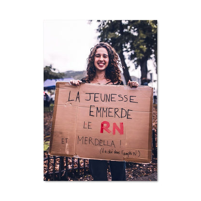 Poster Résistance Écrite