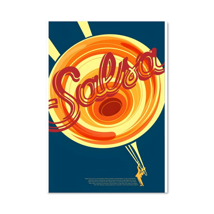 Poster Fiesta ensoleillée