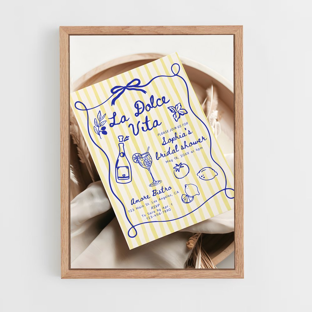 ap-la dolce vita-4 cadre Bois clair