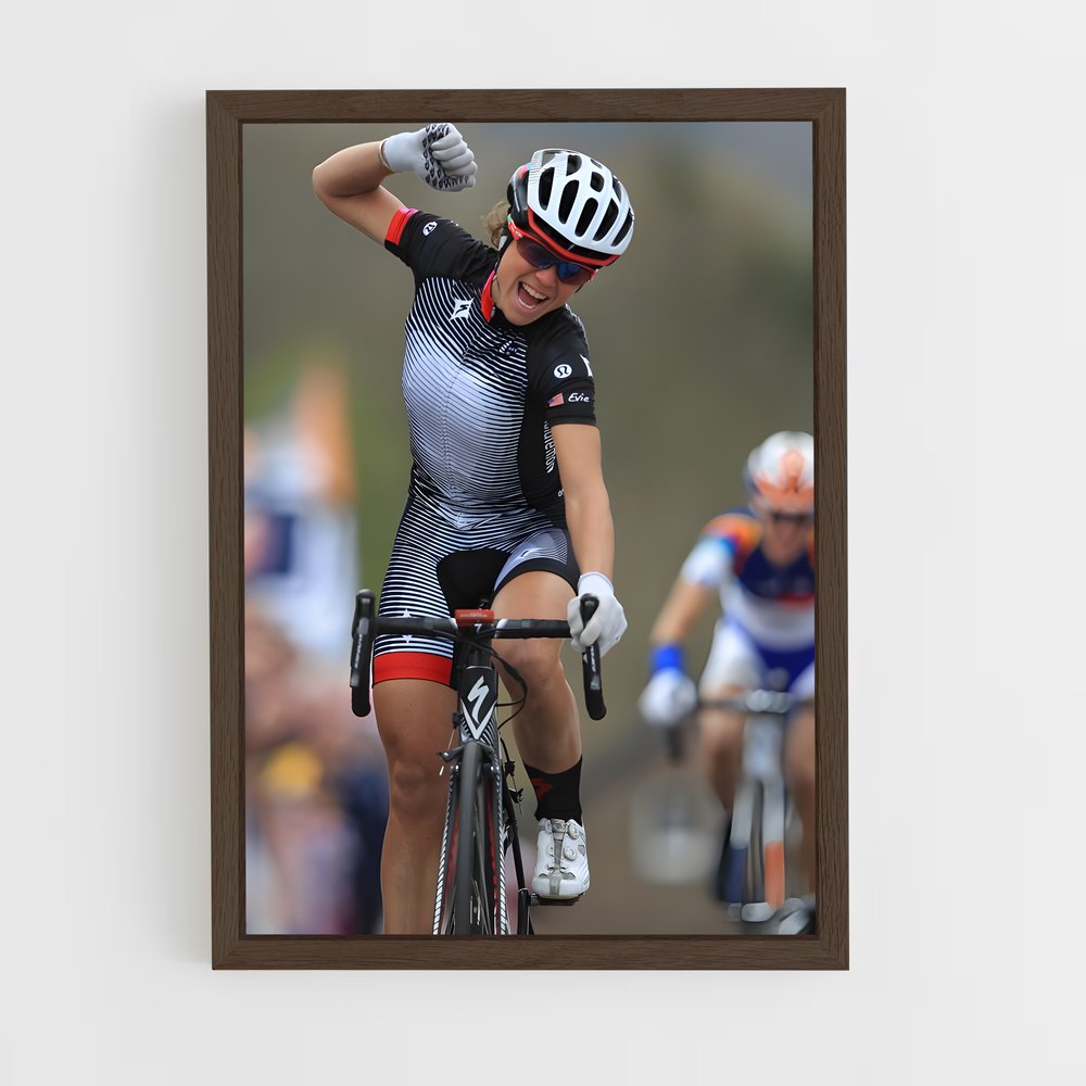 ap-la fleche wallonne-3 cadre Bois foncé