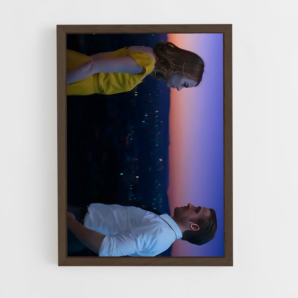 ap-la la land-3 cadre Bois foncé