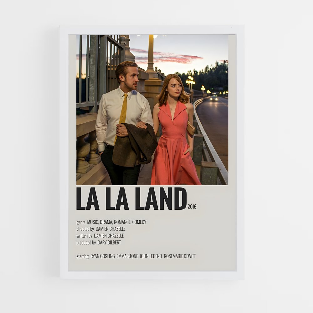 ap-la la land-8 cadre Blanc