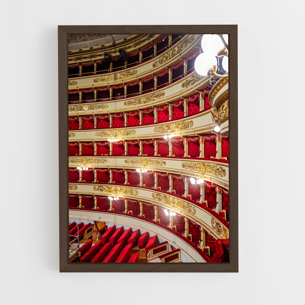 ap-la scala milan-5 cadre Bois foncé