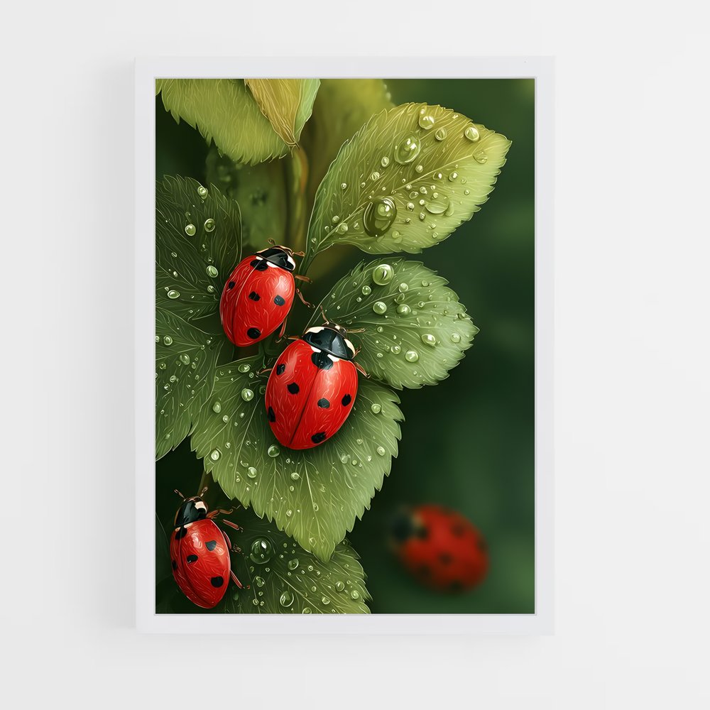 ap-ladybug-2 cadre Blanc