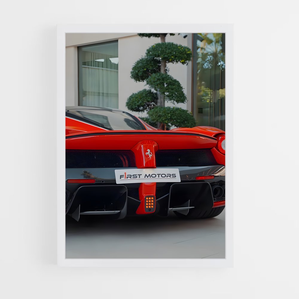 ap-laferrari aperta-4 cadre Blanc