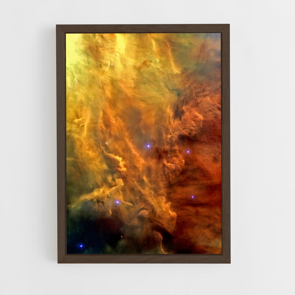 ap-lagoon nebula-5 cadre Bois foncé