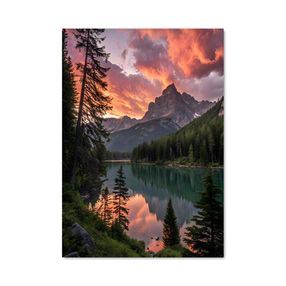 Poster Reflets d'Aurore