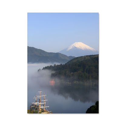 Poster Montagnes Miroitantes