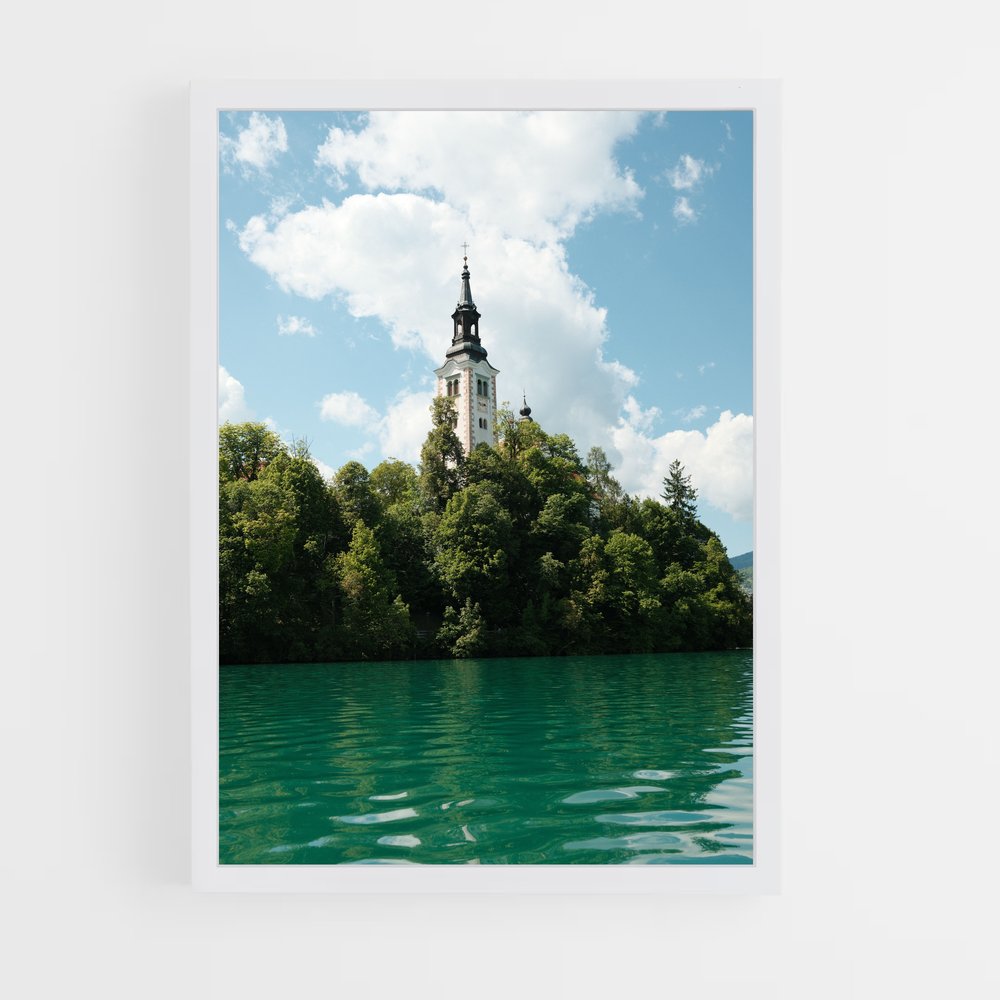 ap-lake bled-4 cadre Blanc