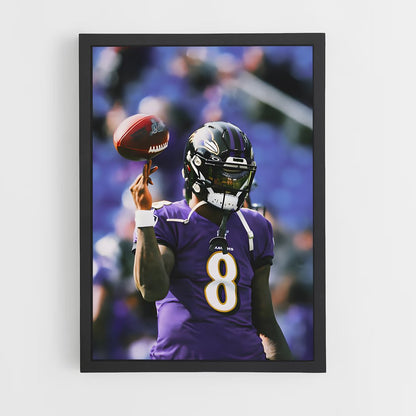 ap-lamar jackson-1 cadre Noir