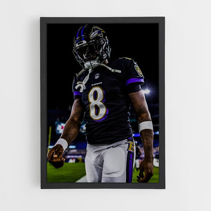 ap-lamar jackson-2 cadre Noir