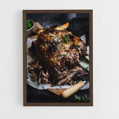 ap-lamb-9 cadre Bois foncé
