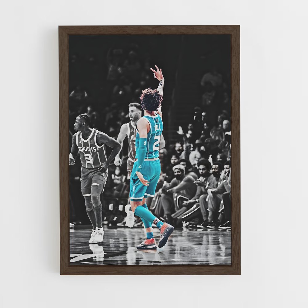 ap-lamelo ball-4 cadre Bois foncé